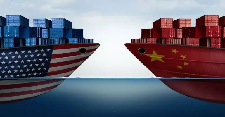 US China Trade War Ships